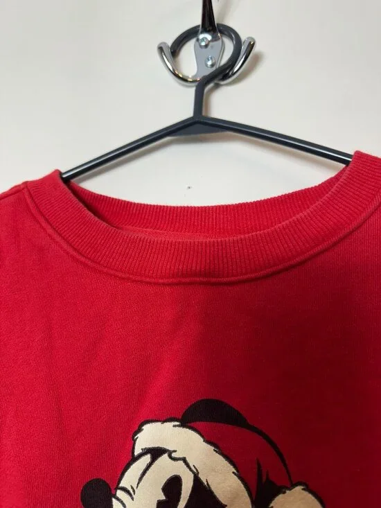 Vintage Disney Holiday Mickey Mouse Sweatshirt Size L - Picture 9 of 12